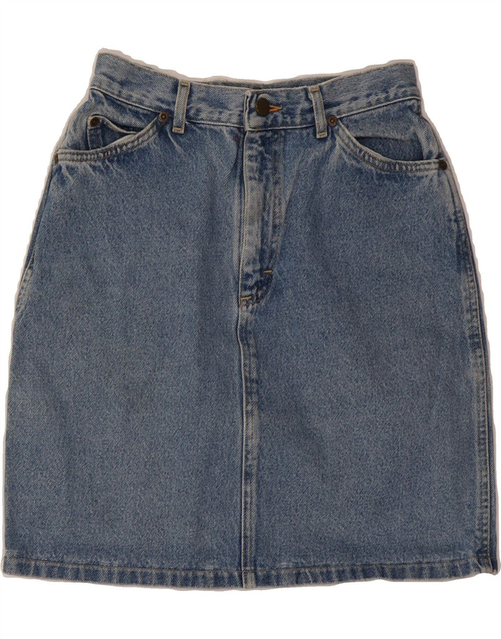 LEE Womens Denim Skirt US 11 Large W26  Blue Cotton Vintage Lee and Second-Hand Lee from Messina Hembry 