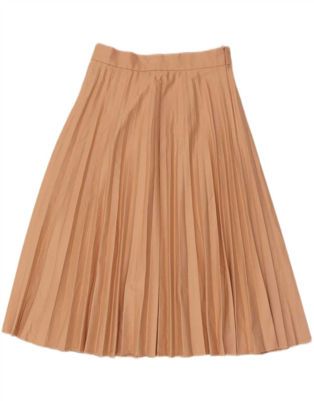 Zara Womens Pleated Skirt XS W24 Beige