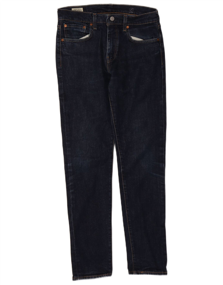 Levi's Mens 512 Slim Tapered Jeans W32 L32 Navy Blue