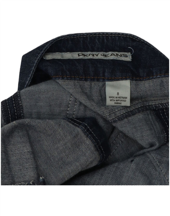 Dkny Womens Mini Denim Skirt US 8 Medium W32  Blue