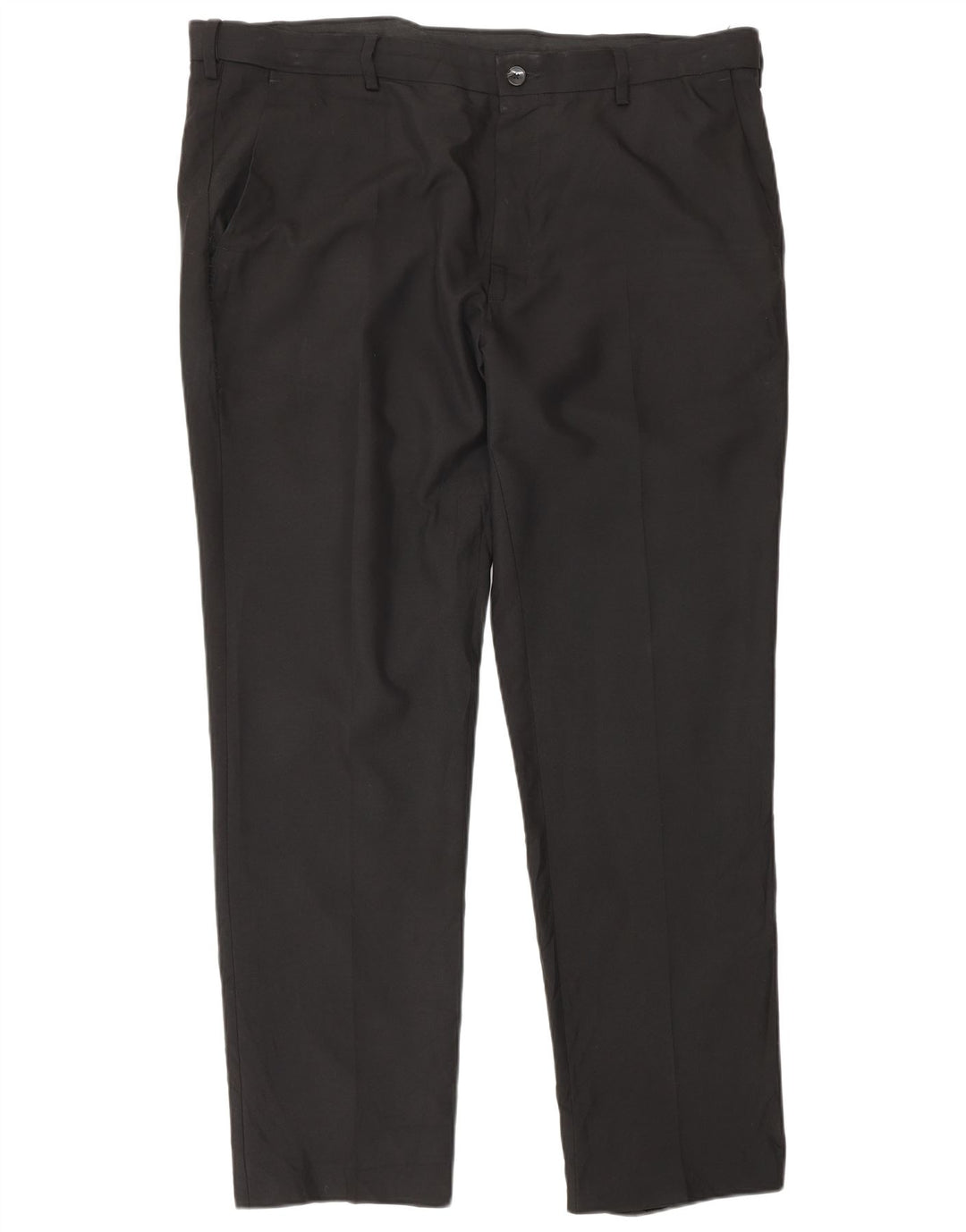 Marks & Spencer Mens Straight Regular Fit Suit Trousers W40 L30 Black