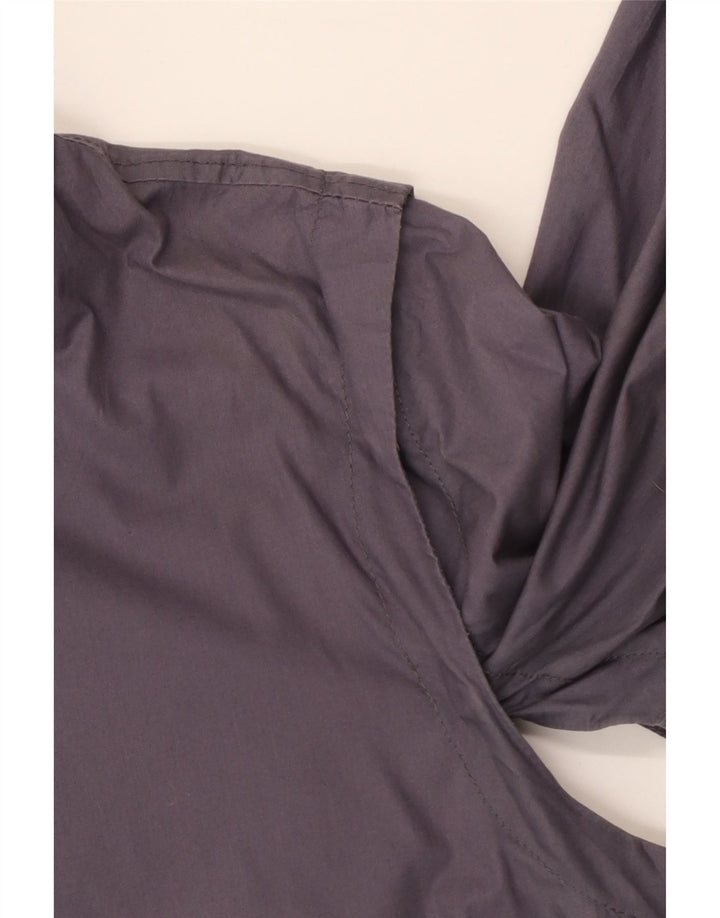 Gas Womens Hooded Windbreaker Jacket UK 14 Medium Grey