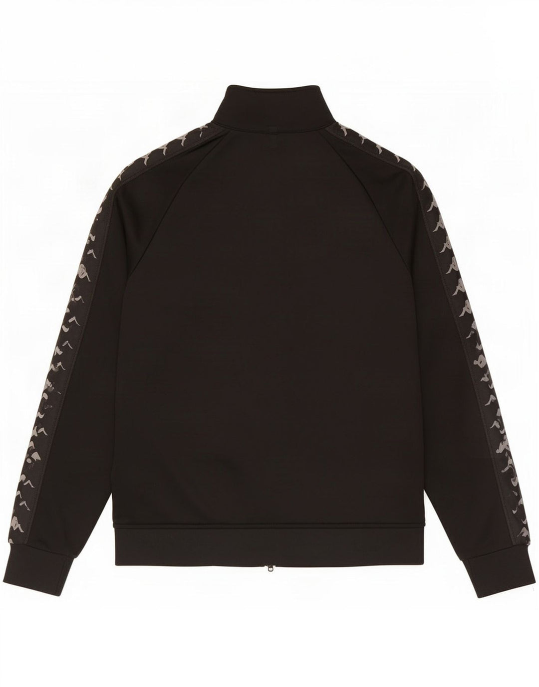 Kappa Mens Graphic Tracksuit Top Jacket Small Black Polyester