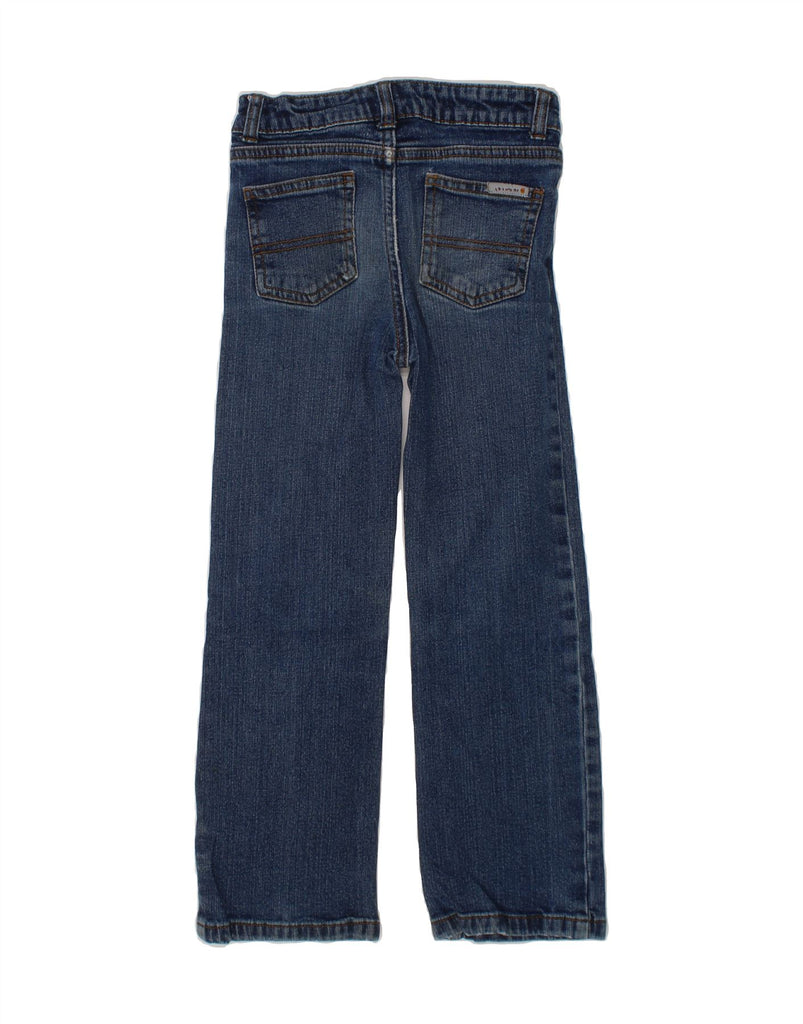 CARHARTT Girls Distressed Straight Jeans 5-6 Years W20 L19 Blue Cotton Vintage Carhartt and Second-Hand Carhartt from Messina Hembry 