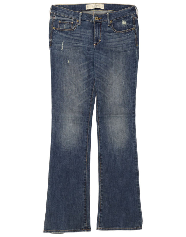 Abercrombie & Fitch Womens Bootcut Jeans US 4 Small W27 L33 Blue Cotton