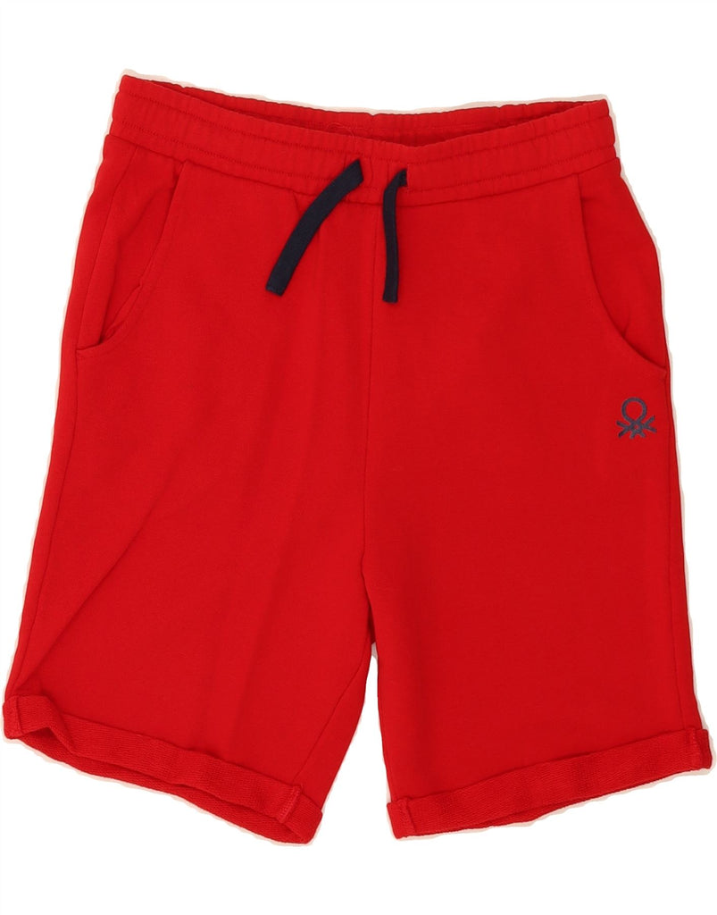 BENETTON Womens Sport Shorts UK 8 Small Red Vintage Benetton and Second-Hand Benetton from Messina Hembry 