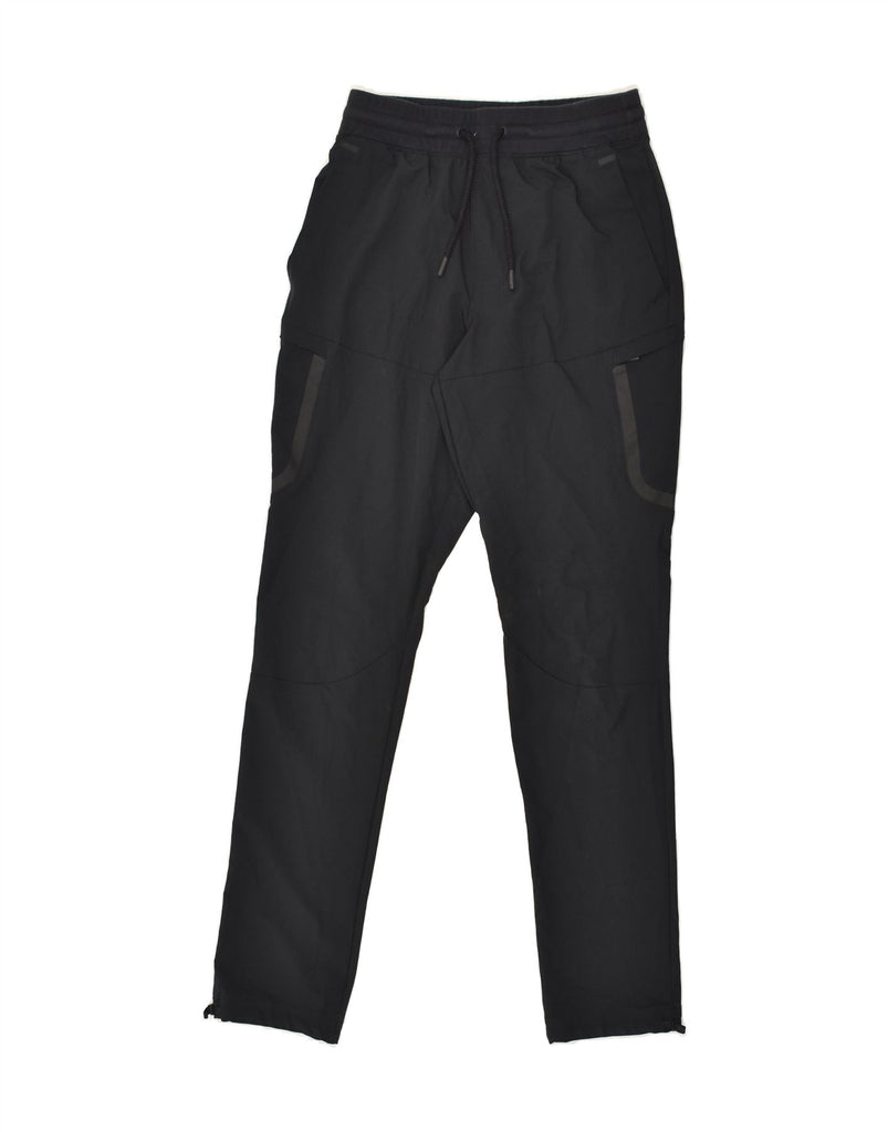 UNDER ARMOUR Mens Heat Gear Tracksuit Trousers Small Black Polyester | Vintage Under Armour | Thrift | Second-Hand Under Armour | Used Clothing | Messina Hembry 