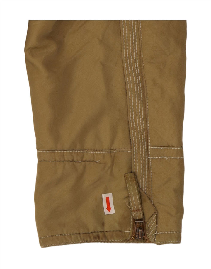 Zara Womens Padded Jacket UK 18 XL Beige Nylon