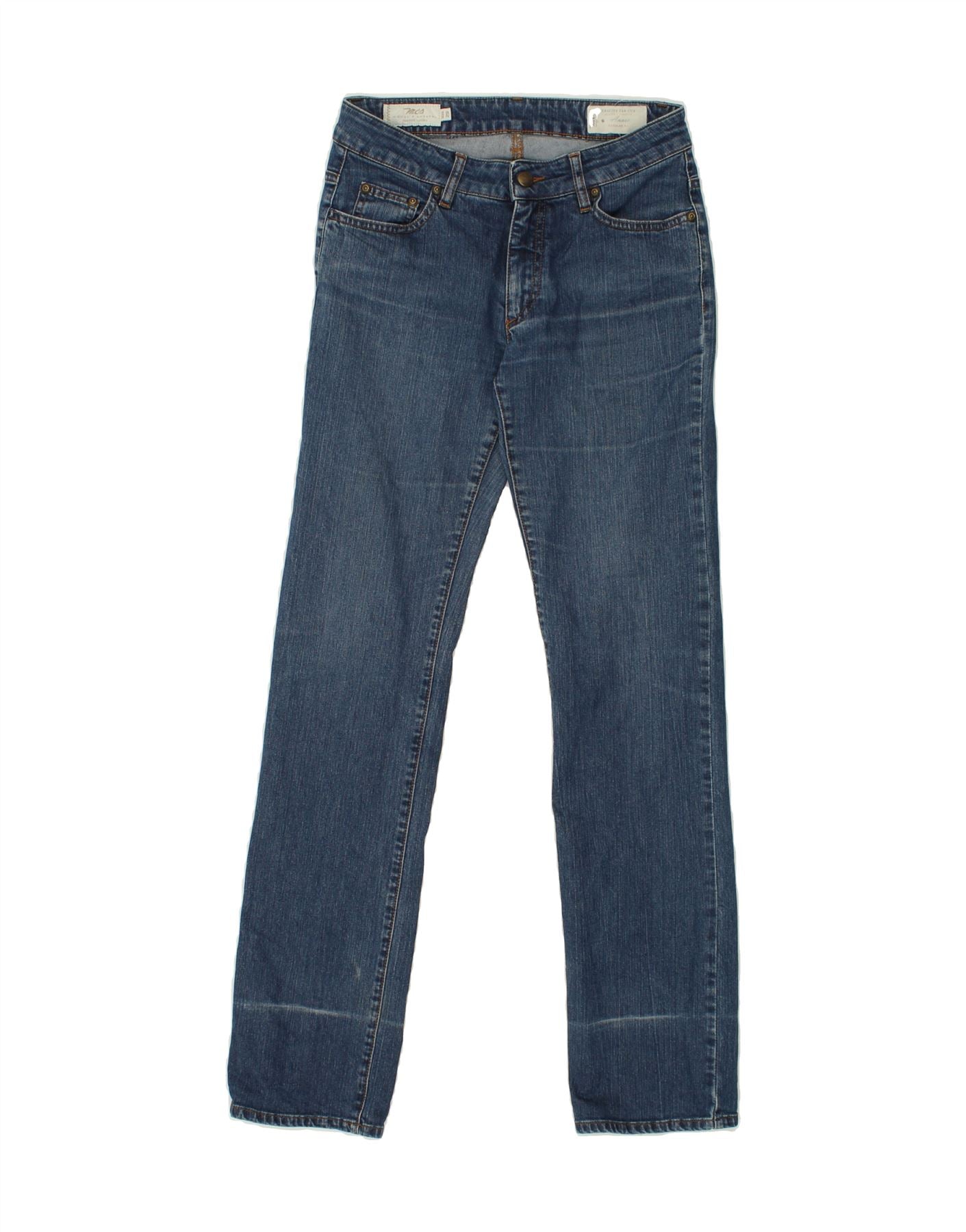 MOSSIMO Womens Mid Rise Legging Jeans US 6 Medium W30 L30 Blue