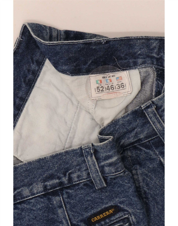 Carrera Mens Straight Jeans W32 L29 Blue Cotton