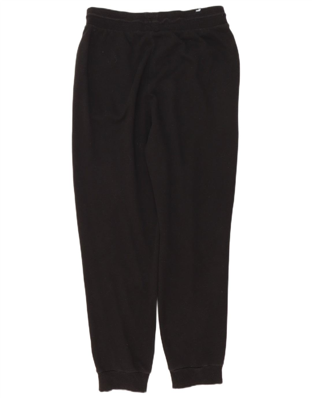 Puma Mens Tracksuit Trousers Joggers Medium  Black Colourblock Cotton