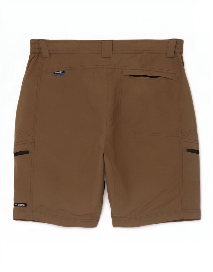 Brugi Mens Cargo Shorts IT 50 Large W32 Khaki
