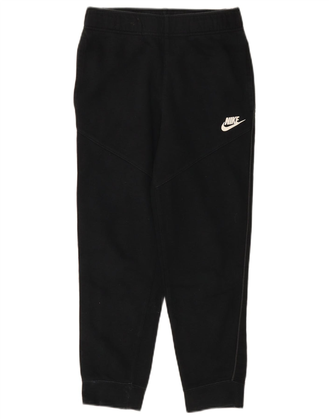 Nike Boys Tracksuit Trousers Joggers 10-11 Years Medium Black Polyester
