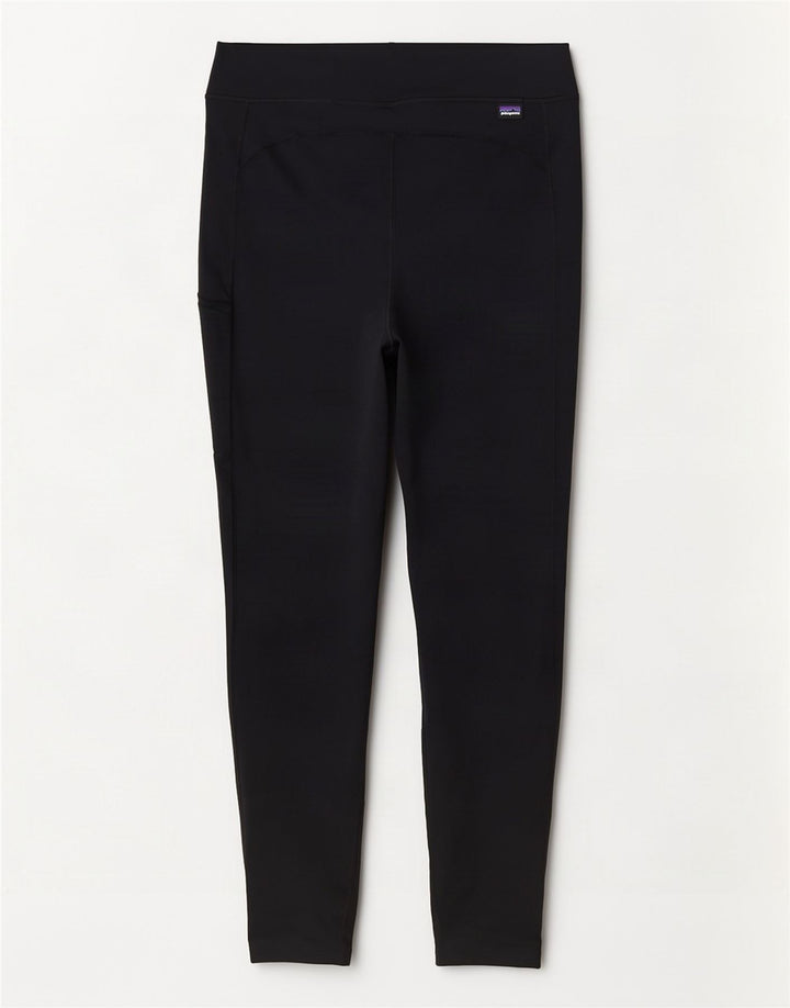 Patagonia Womens Leggings UK 16 Large Black Polyester
