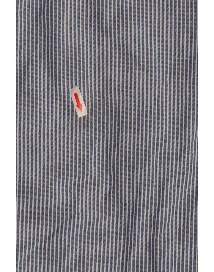 Levi's Mens Relaxed Fit Shirt XS Blue Pinstripe