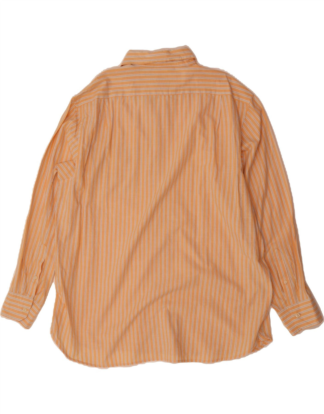 IZOD Mens Big & Tall Shirt XL Orange Striped Cotton Vintage Izod and Second-Hand Izod from Messina Hembry 