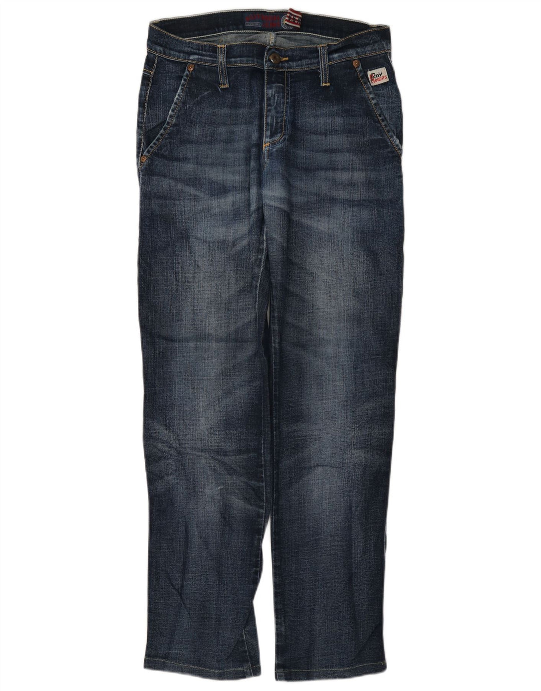 Roy Rogers Womens Slim Jeans W29 L30 Blue Cotton