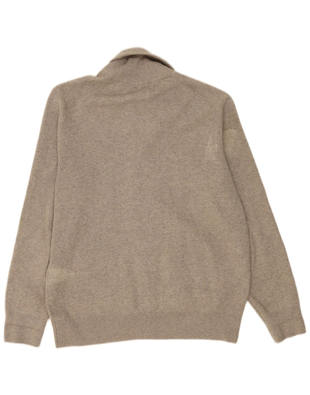 MARKS & SPENCER Mens Cardigan Sweater UK 44/46 XL Grey Polyester