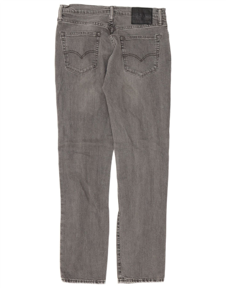 Levi's Mens 511 Slim Jeans W32 L32 Grey Cotton
