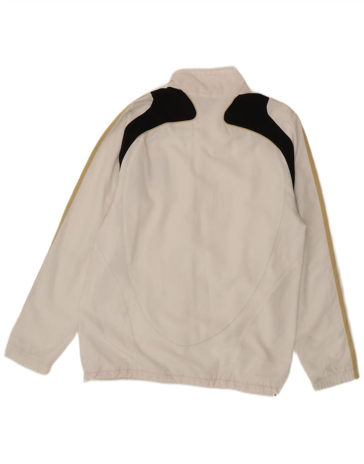 Adidas Mens Tracksuit Top Jacket UK 38/40 Medium White
