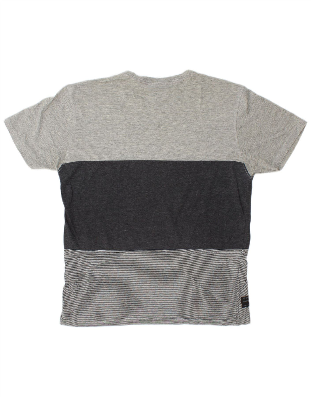 Oakley Mens T-Shirt Top Medium Grey Colourblock Cotton