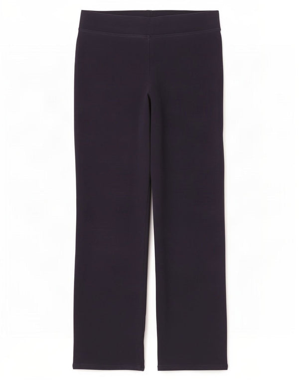 Marks & Spencer Womens Tracksuit Trousers UK 10 Small Navy Blue Cotton