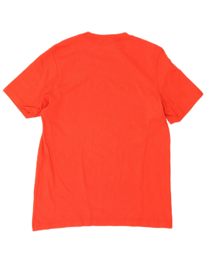 Adidas Mens Graphic T-Shirt Top Medium Red Cotton