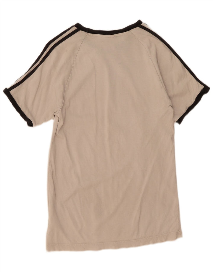 ADIDAS Mens T-Shirt Top Small White Cotton
