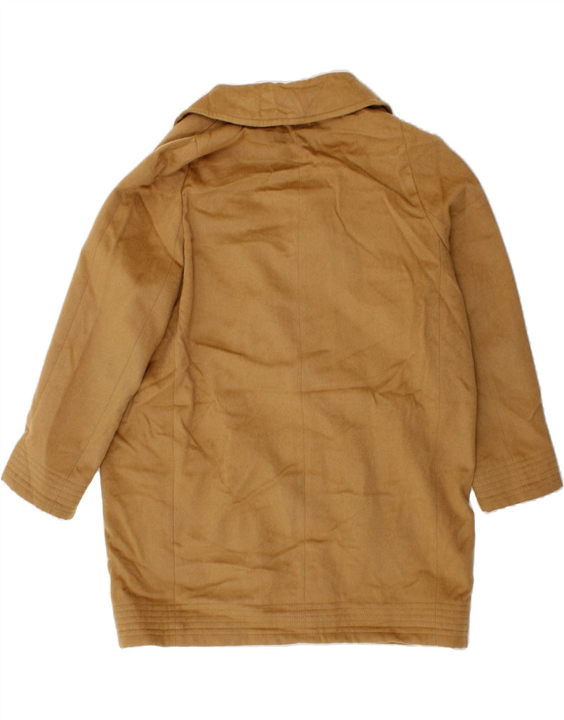 HOBBS Womens Oversized Double Breasted Coat UK 16 Large  Beige Wool Vintage Hobbs and Second-Hand Hobbs from Messina Hembry 