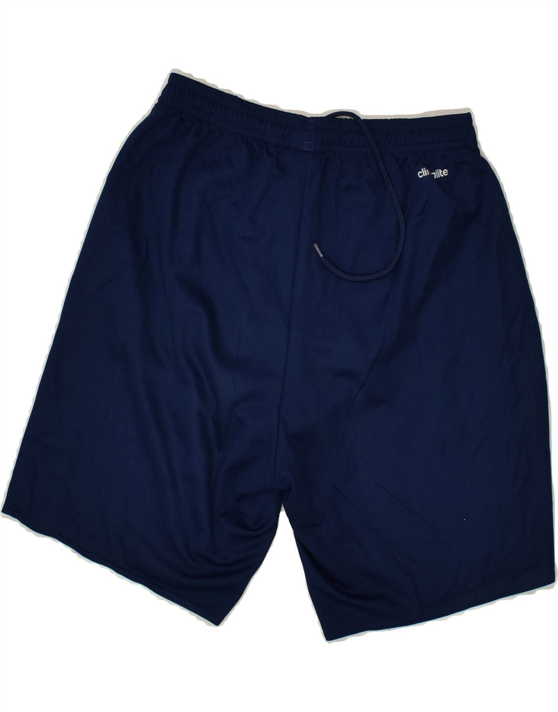 ADIDAS Mens Climalite Sport Shorts XS Navy Blue Polyester | Vintage Adidas | Thrift | Second-Hand Adidas | Used Clothing | Messina Hembry 