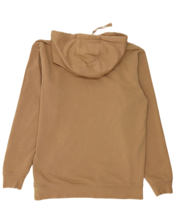 Vans Mens Graphic Hoodie Jumper Medium Beige Cotton