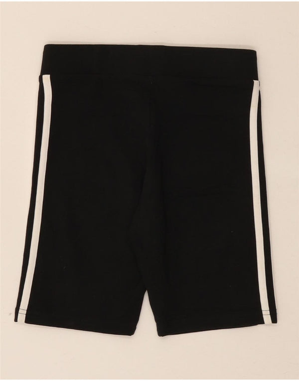 Adidas Girls Sport Shorts 11-12 Years Black Cotton