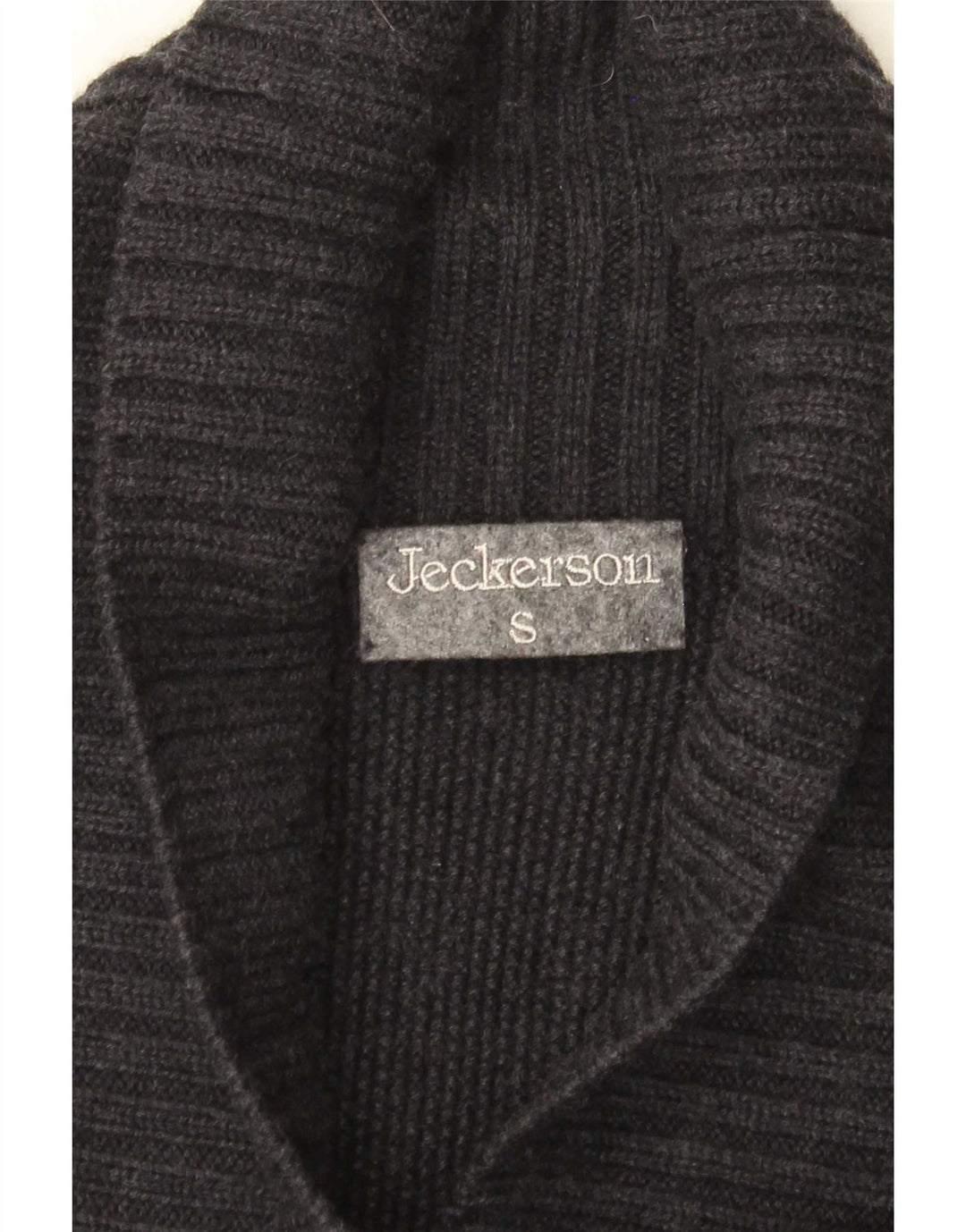 Jeckerson Womens Double Breasted Cardigan Sweater UK 10 Small Grey