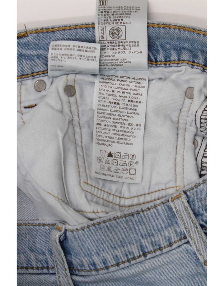 Levi's Mens 514 Straight Jeans W38 L32 Blue Cotton