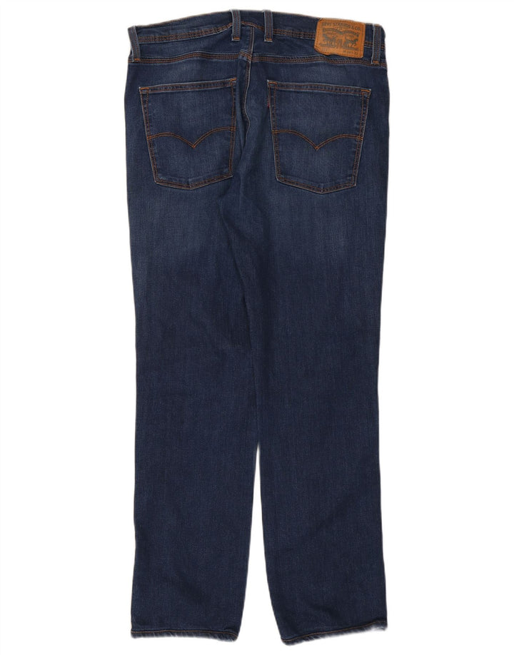 Levi's Mens 511 Slim Jeans W34 L32 Blue Cotton