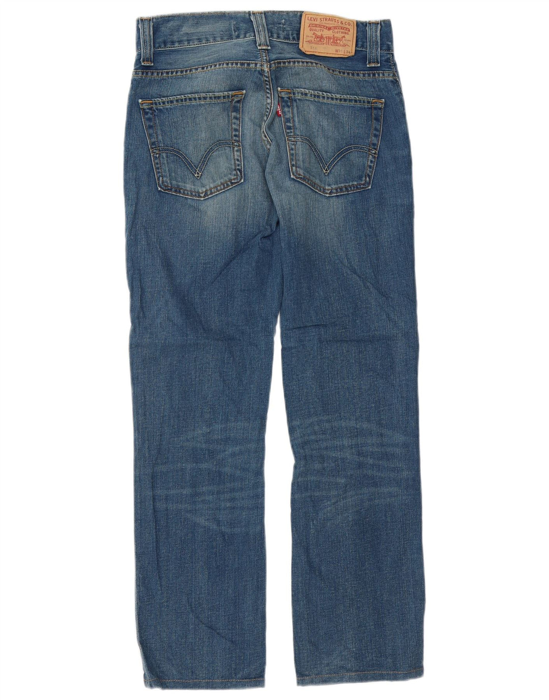 Levi's Womens 511 Slim Jeans W31 L30 Blue