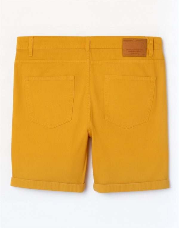 Jack & Jones Mens Casual Shorts W34 Large Yellow