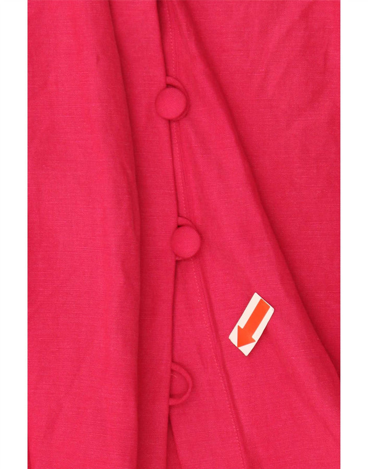 Erreuno Womens Sleeveless Shirt Blouse IT 44 Medium Pink