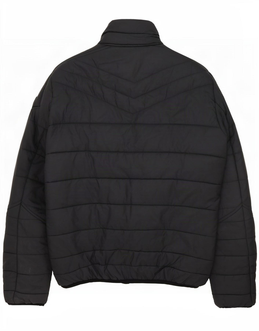 Diesel Mens Padded Jacket UK 40 Large Grey Nylon