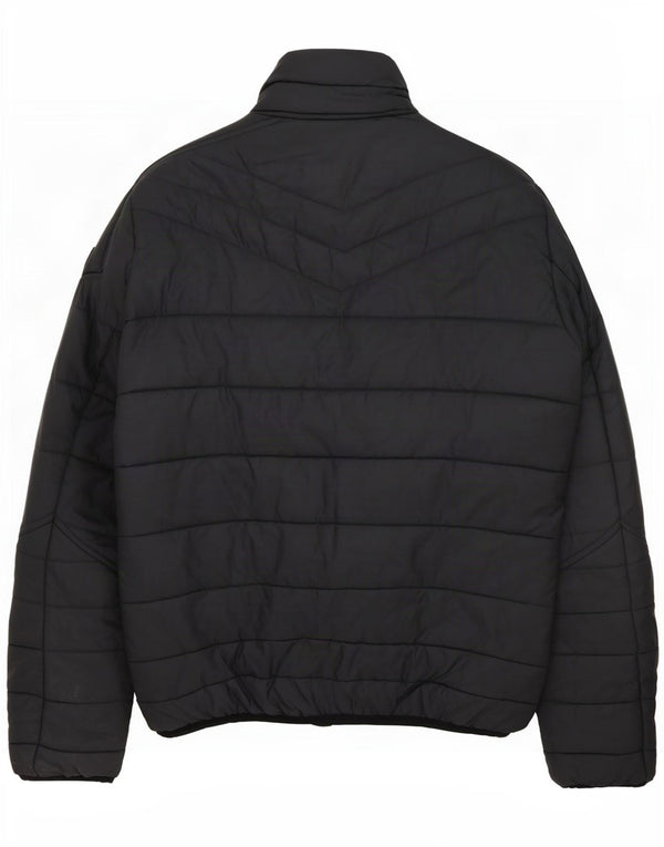 Diesel Mens Padded Jacket UK 40 Large Grey Nylon