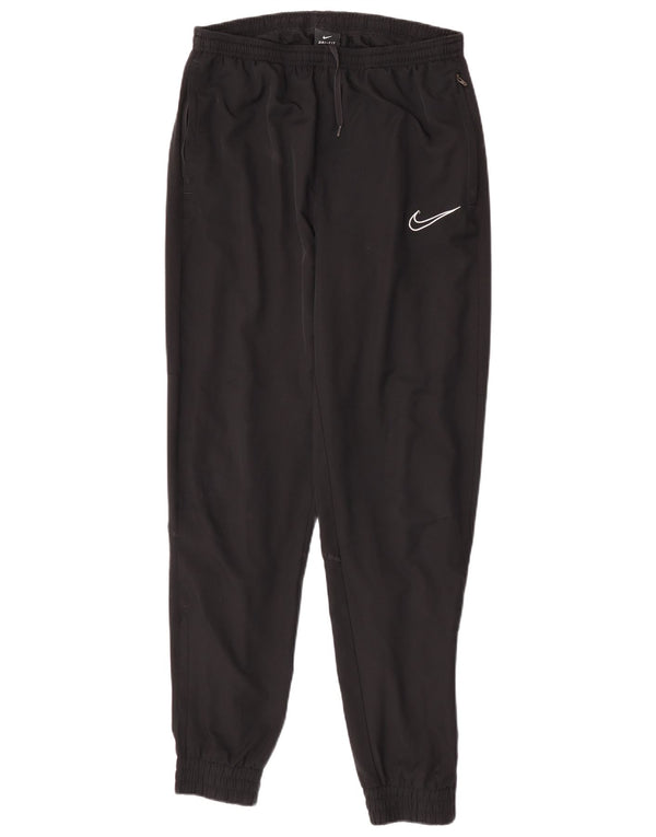 Nike Mens Dri Fit Tracksuit Trousers Joggers Medium  Black Polyester