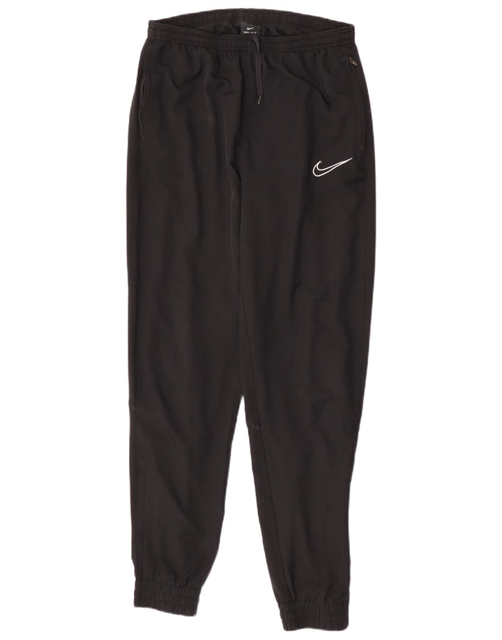 Nike Mens Dri Fit Tracksuit Trousers Joggers Medium  Black Polyester