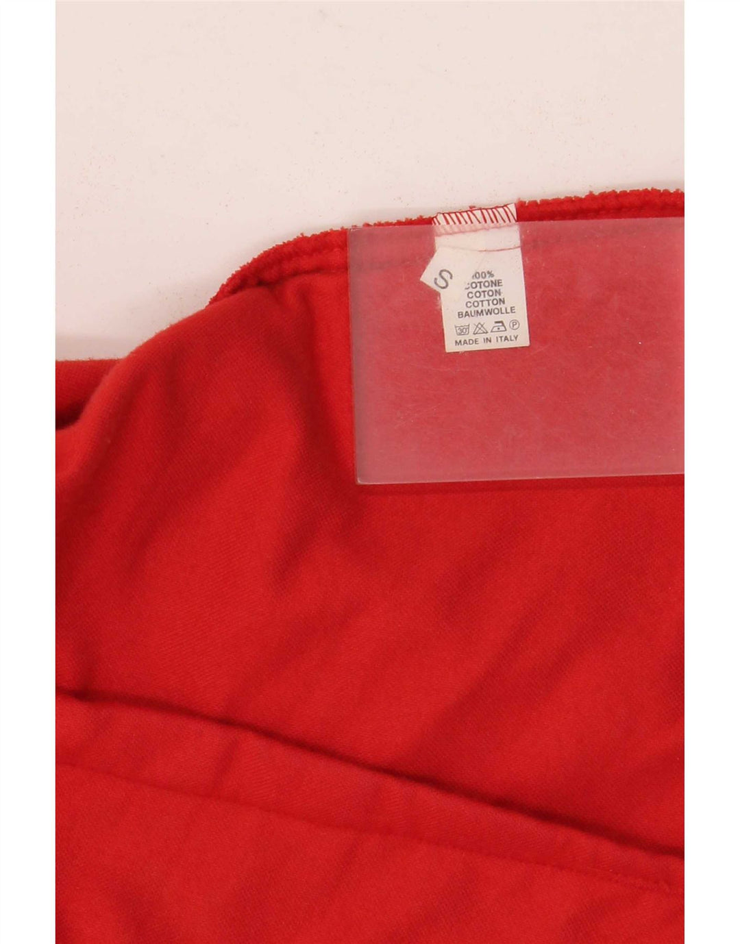 Vintage Womens 5 Button Velvet Blazer Jacket UK 10 Small Red Cotton