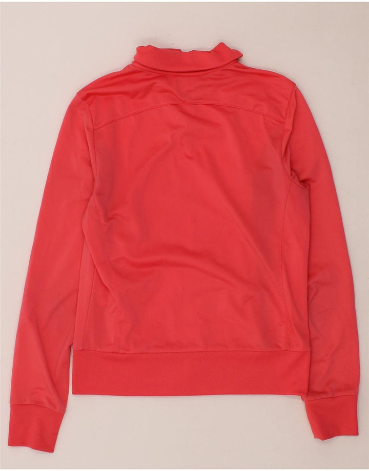 PUMA Womens Tracksuit Top Jacket UK 12 Medium Red Colourblock Vintage Puma and Second-Hand Puma from Messina Hembry 