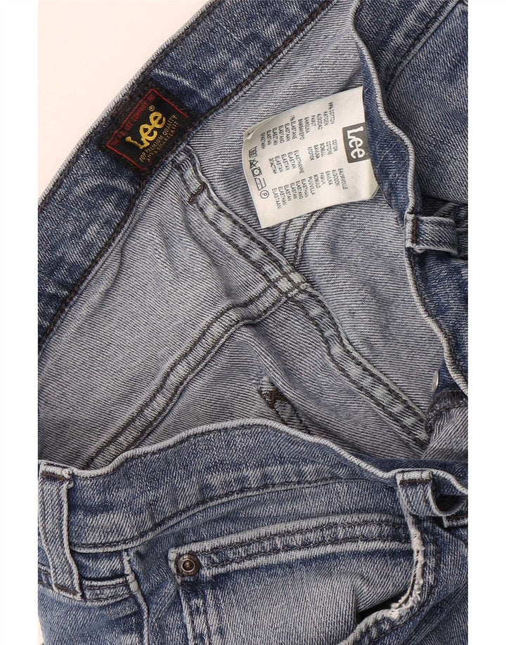 Lee Mens Daren Straight Jeans W34 L34 Blue Cotton