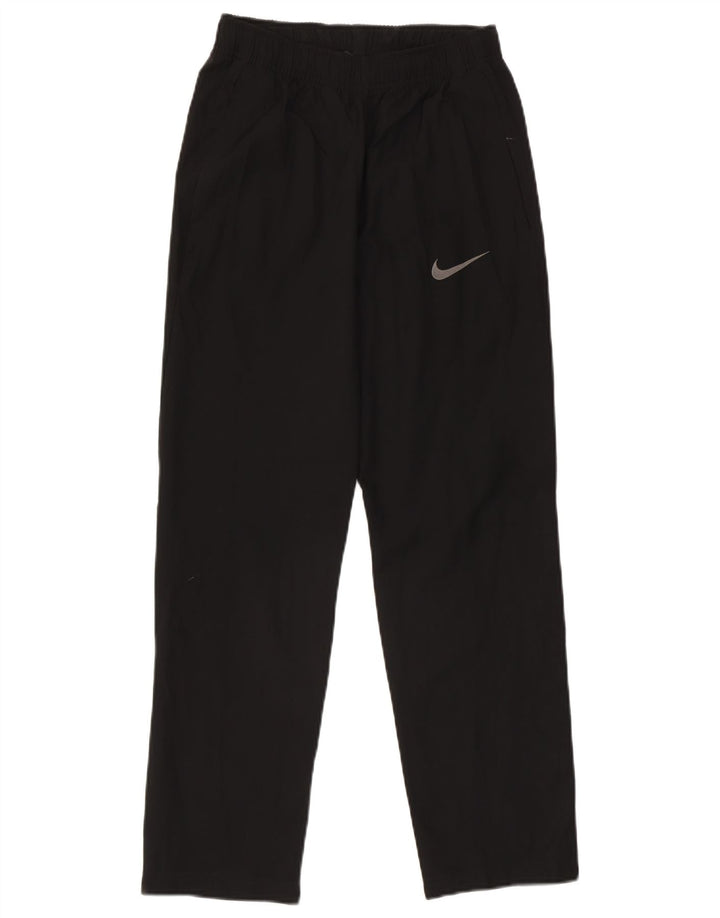 Nike Mens Dri Fit Tracksuit Trousers Small Black Polyester