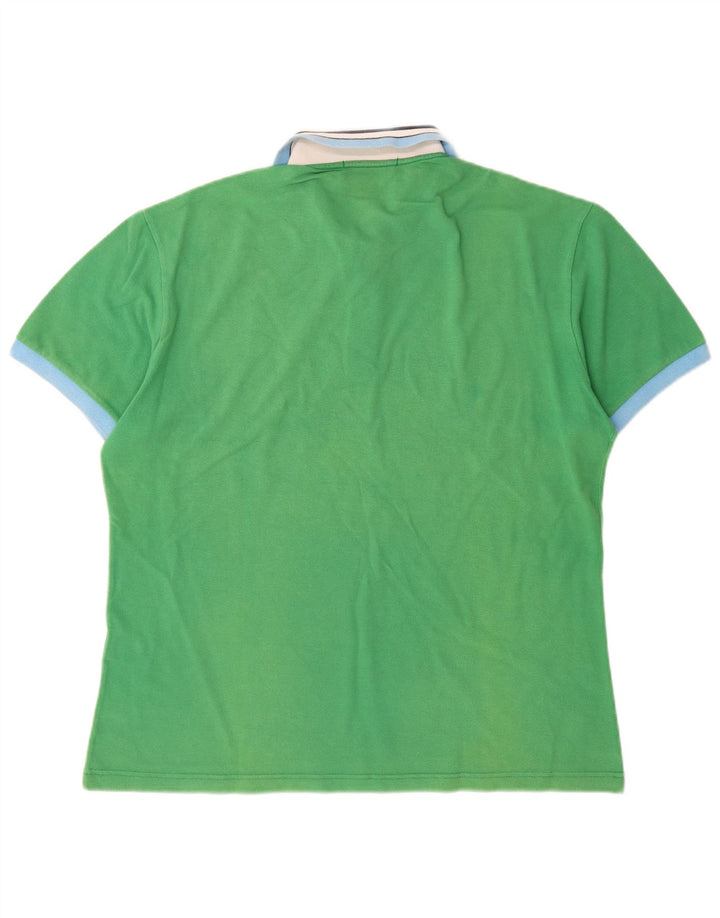 Fred Perry Mens Polo Shirt XL Green Cotton