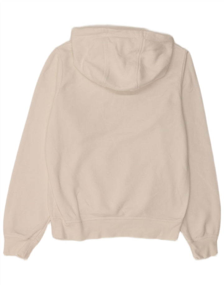 Nike Mens Hoodie Jumper Small White Cotton