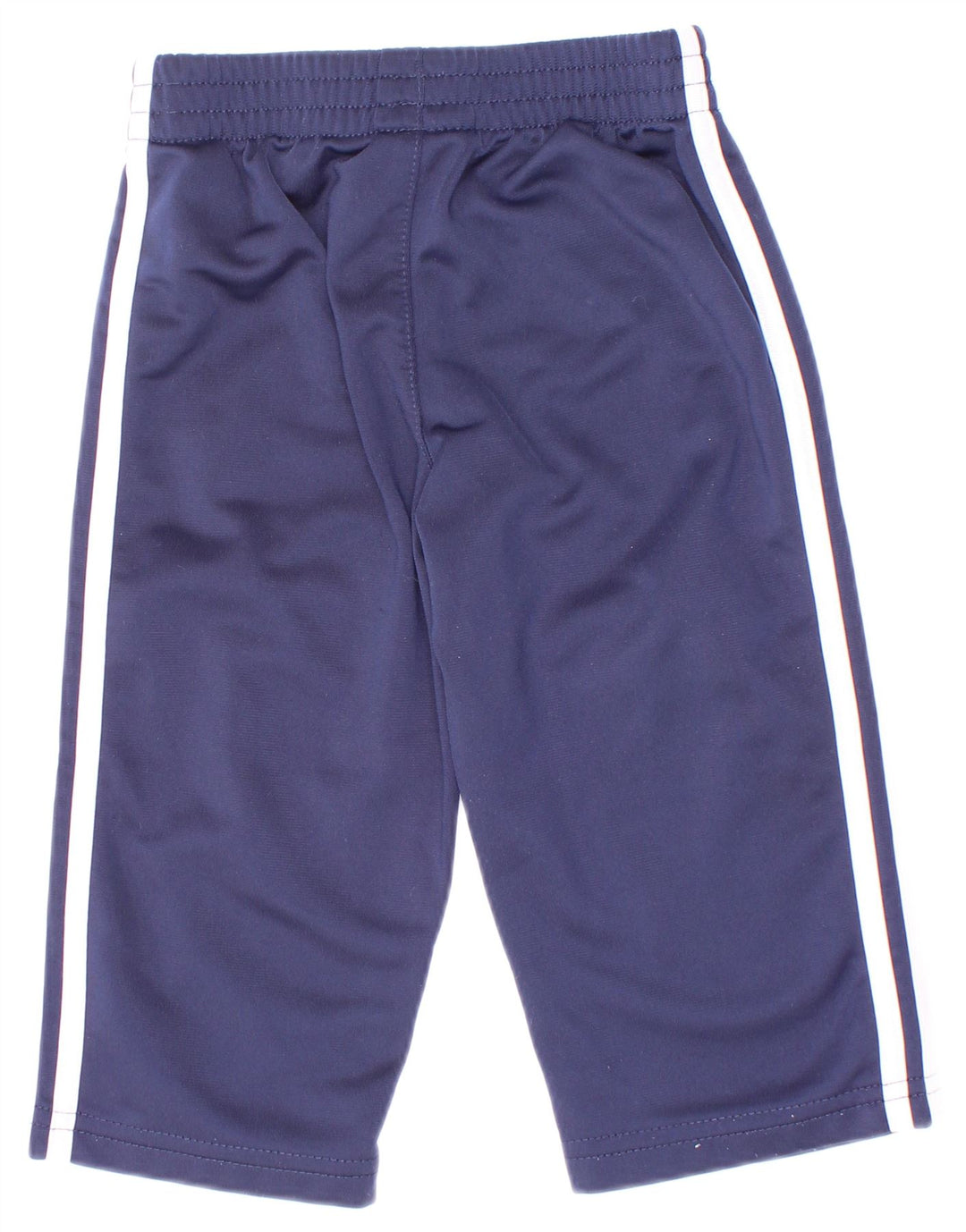 Adidas Baby Boys Tracksuit Trousers 9-12 Months Navy Blue Polyester