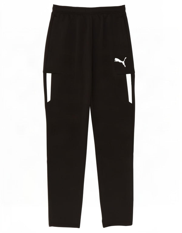 Puma Boys Tracksuit Trousers 15-16 Years Black